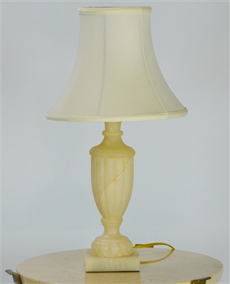 Hollywood Regency Style Alabaster Lamp, by Sarreid Ltd.